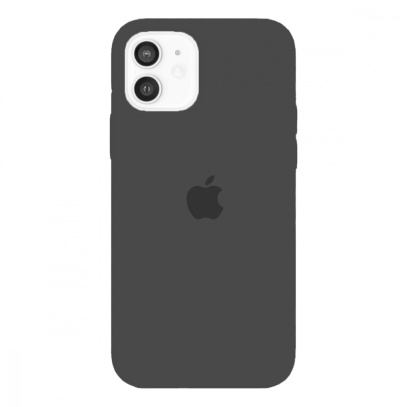 Чехол Silicone Case для Apple iPhone 12 mini Dark Gray, темно-серый