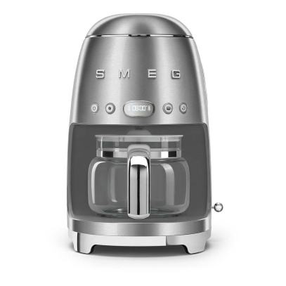 Кофеварка капельная SMEG 50s style (DCF02SSEU) Нержавеющая сталь