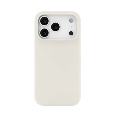 Чехол для iPhone 17 Pro Silicone Case Слоновая кость