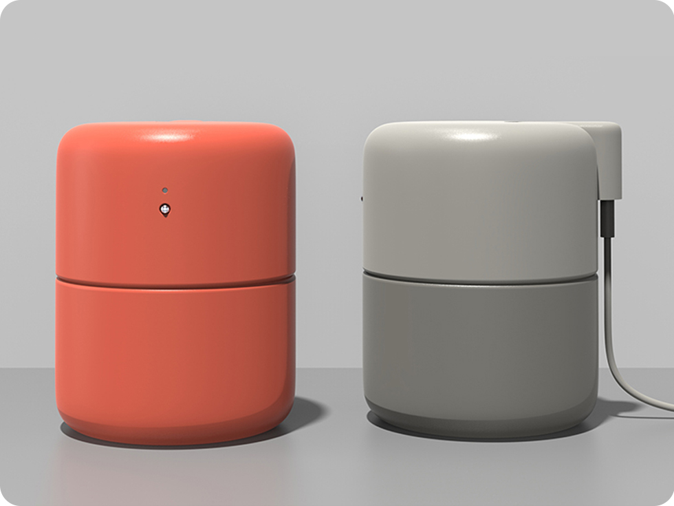 Портативный увлажнитель воздуха Xiaomi VH Man (серый)