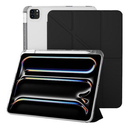 Чехол книжка для Apple iPad 10 2022 (10.9") / A16 2025 Gurdini Origami Case, чёрный