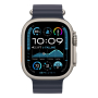 Apple Watch Ultra 2 (2024), 49 мм корпус из титана цвета «Natural», ремешок Ocean Band цвета «Navy»