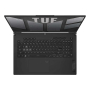 Ноутбук 17.3" ASUS Tuf Gaming A17 FA707NUQ-HX010 (90NR0QH5-M000D0) AMD Ryzen 7 170, 16 Gb DDR5, SSD 512Gb, NVIDIA GeForce RTX 4050 6Gb, Full HD, IPS, Grey, серый