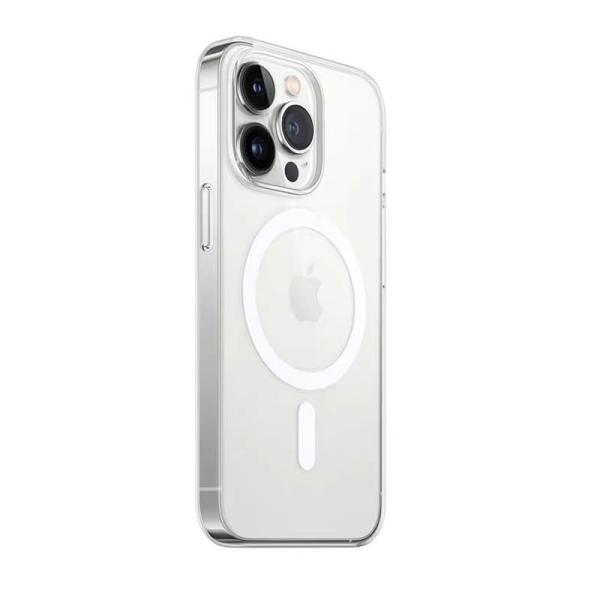 Чехол Clear Case MagSafe для iPhone 13 Pro Max Прозрачный