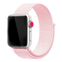 Нейлоновый ремешок Fashion Nylon Velero Band для Apple Watch 38/40 мм Pink, розовый