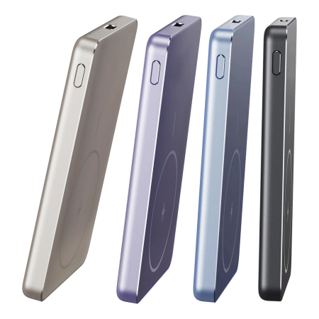 Внешний аккумулятор Xiaomi Super Slim Magnetic Power Bank 5000 Black, Черный