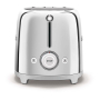 Тостер на 4 ломтика SMEG 50s style (TSF02SSEU) Хром