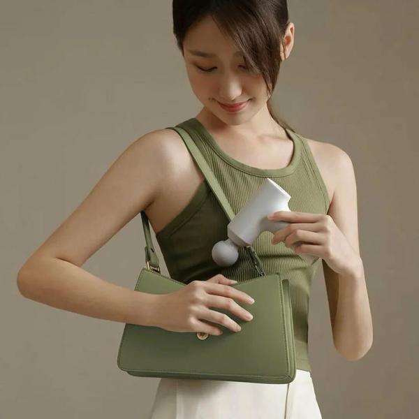 Массажный мини-пистолет Xiaomi Mijia Mini 2C (MJJMQ03YM) Серебристый