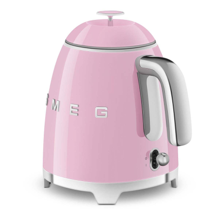 Мини-чайник электрический SMEG 50s Style (KLF05PKEU) Pink, розовый