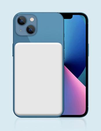 Аккумулятор с подставкой Xiaomi Magnetic Wireless Power Bank Magsafe 5000mAh (P05ZM) Белый