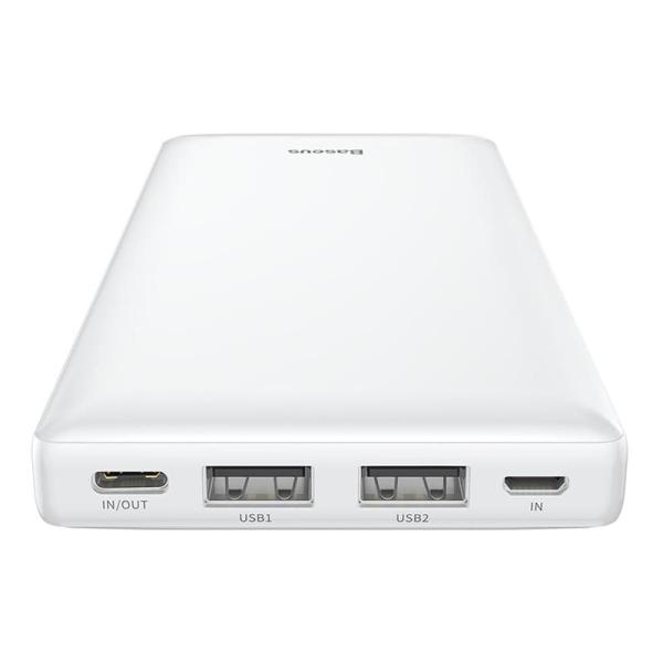 Внешний аккумулятор Baseus 20000mAh Fast Charge 15Вт Mini JA (PPJAN-B02) Белый