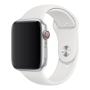 Силиконовый ремешок COTEetCI Silicone Sport Band для Apple Watch 38/40 мм White, белый