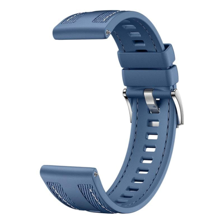 Часы HUAWEI Watch GT 5 Silver, 46 мм, цвет корпуса серебряный, цвет ремешка синий