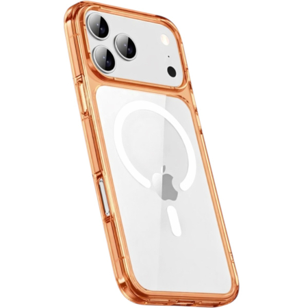 Чехол для iPhone 17 Pro Max с Magsafe Gurdini Alba Series Protective Orange, оранжевый