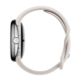 Часы Pixel Watch 3, 45 мм, Wi-Fi, Polished Silver/Porcelain, серебристый
