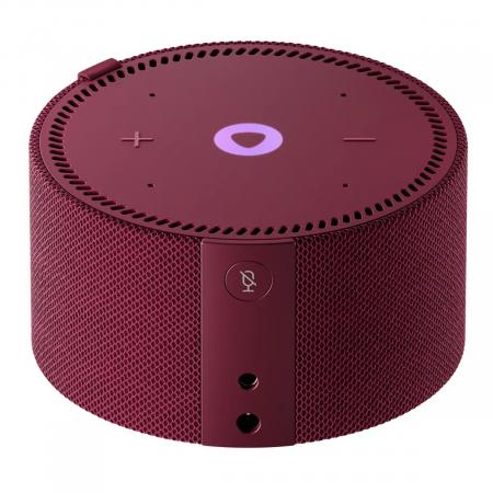 Умная колонка Яндекс Станция Мини (Алиса) Красный гранат