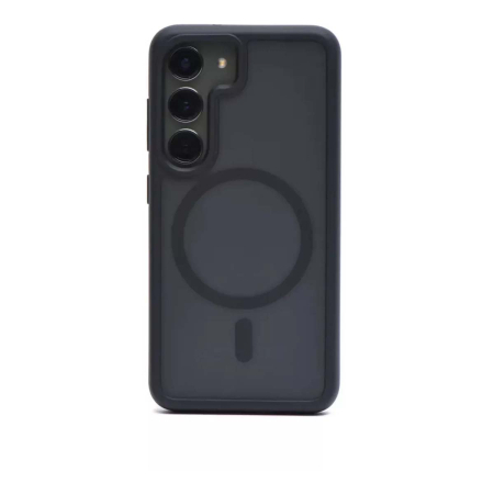 Чехол для Samsung Galaxy S25 c MagSafe Silicone Case Black, чёрный