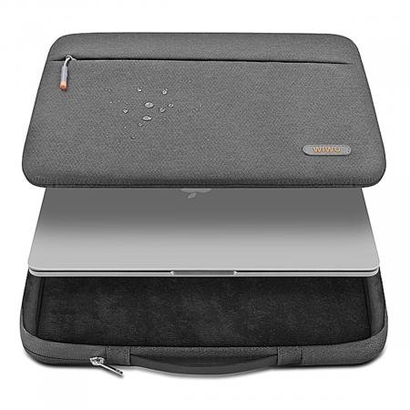 Сумка для ноутбуков 14″ WiWU Pilot Sleeve Серый