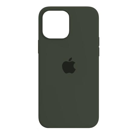 Чехол Silicone Case для Apple iPhone 13 Pro Max Темно-зеленый