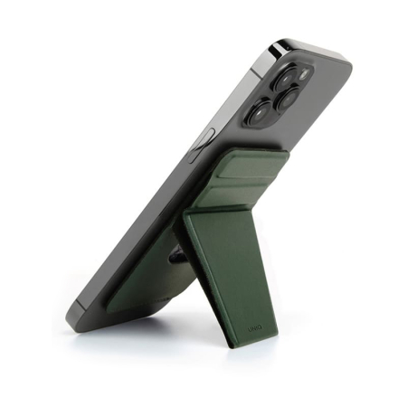 Магнитный картхолдер с функцией стенда UNIQ LYFT MagSafe (MGSNAPONCH-LYFTGRN) Зелёный