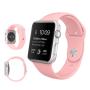 Силиконовый ремешок для Apple Watch 42/44 мм Pink, розовый