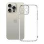 Противоударный чехол для Apple iPhone 15 Pro с защитой камер Прозрачный