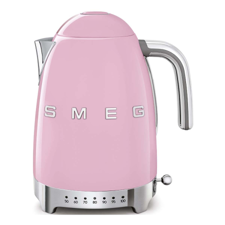 Чайник электрический SMEG 50s Style с регулируемой температурой (KLF04PKEU) Pink, розовый