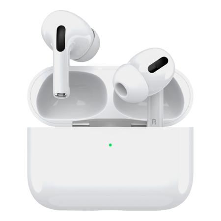 Беспроводные наушники с микрофоном Deppa Air Pro, TWS, BT 5.1, 250 мАч, QI, IPX4 (44167) Белый