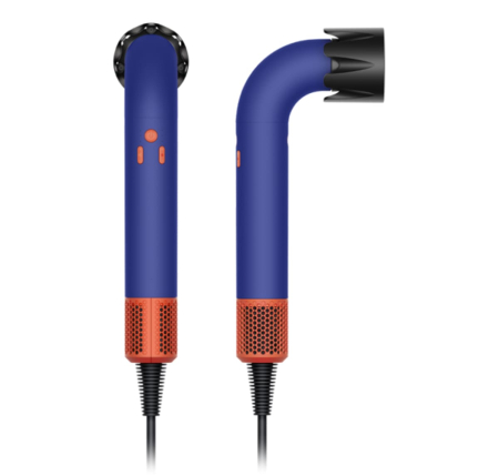 Фен Dyson Supersonic R Pro HD18 (CN/HK) Vinca Blue/Topaz Orange, синий/оранжевый