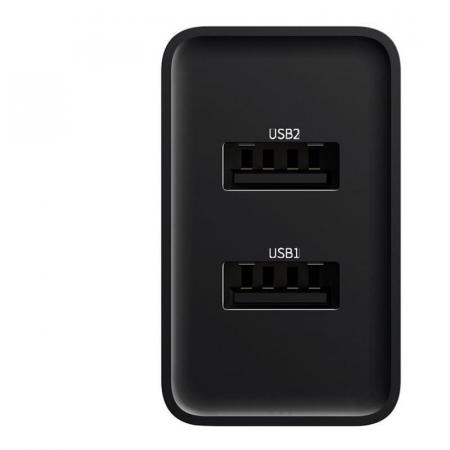 Зарядное устройство Baseus Speed Mini 2 USB-A 10,5Вт TC-012 (CCFS-R01) Чёрный