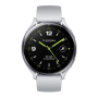 Смарт часы Xiaomi Watch 2 Silver Case with Gray TPU Strap Серебристый